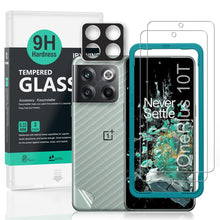 Carica l'immagine nel visualizzatore di Gallery, Ibywind Pellicola Protettiva per OnePlus 10T 5G(6,7Pollici),con 2 Pezzi in Vetro Temperato,1 Protezione per Obiettivo Fo