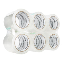 Carica l'immagine nel visualizzatore di Gallery, Amazon Basics Packaging Tape for Shipping, Moving and Storing, 1.88" x 54.6 yds, 12-pack, Translucence Temp