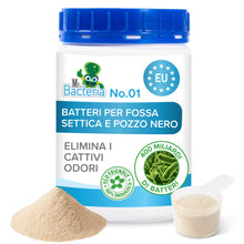 Carica l'immagine nel visualizzatore di Gallery, Mr. Bacteria No.1 Attivatore bio-Enzimatico per Fosse Settiche e Biologiche, Attivatore Trattamento e Pulizia Batteri pe