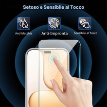 Carica l'immagine nel visualizzatore di Gallery, Cover per Honor 600 Lite 5G + 1 Pezzo Vetro Temperato, Custodia Protettiva Morbida in Silicone TPU Anticaduta e Antipolv