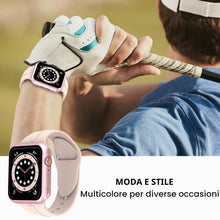 Carica l'immagine nel visualizzatore di Gallery, Simpeak 4 Pezzi Cover Compatibile con Apple Watch SE3/ SE2 /SE/Series 6/5/4 40 mm, Custodia Rigida con Vetro Temperato H
