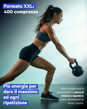 Carica l'immagine nel visualizzatore di Gallery, Creatina Monoidrata Vegana 3000mg, 400 Compresse, Per Uomo e Donna, 3 Mesi