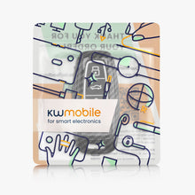 Carica l'immagine nel visualizzatore di Gallery, kwmobile Custodia Copri Chiave Compatibile con Audi A6 A7 A8 Q7 Q8 Keyless 3 Tasti - Cover Coprichiave Telecomando Auto 