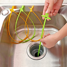 Carica l'immagine nel visualizzatore di Gallery, Forlivese 5 Pack 20 Pollici Spirale di pulizia dello scarico, bastoncini teneri di pulizia dello scarico, spirale riutil