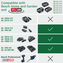 Carica l'immagine nel visualizzatore di Gallery, Bosch Batteria al Litio 18 V da 2.5 Ah Accessorio Power 4All Batteria al Litio da 18 V