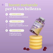 Carica l'immagine nel visualizzatore di Gallery, Gommose di Collagene con Acido Ialuronico, Vitamin C e Zinco
