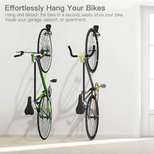 Carica l'immagine nel visualizzatore di Gallery, Housolution Appendi Bici da Muro,4 Supporti Bici da Parete in Ferro Battuto