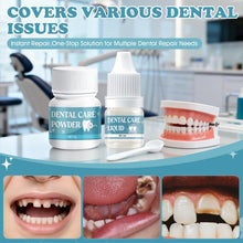 Carica l'immagine nel visualizzatore di Gallery, Cemento Dentale Definitivo, Kit per Otturazioni Dentali, 5g+5ml