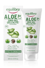 Carica l'immagine nel visualizzatore di Gallery, equilibra Corpo, Aloe Crio-Gel Cellulite, Gel Fresco a Base di Aloe Vera e Aloe 3+, Favorisce la Circolazione Periferica