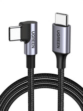 Carica l'immagine nel visualizzatore di Gallery, UGREEN Cavo USB C 60W 90 Gradi PD 3.0 Ricarica Rapida (2M)