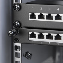 Carica l'immagine nel visualizzatore di Gallery, deleyCON [Set da 100] Dadi a Gabbia M6 &amp; Viti per Armadi Rete 10 Zoll 19 Zoll Rack IT, Kit Montaggio per Server Rack Pat