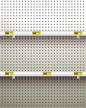 Carica l'immagine nel visualizzatore di Gallery, QWORK® Set da 60 ganci per pannello forato, 10 cm, 5 mm diametro, interasse 3,2 cm, supporto a tre bracci