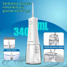 Carica l'immagine nel visualizzatore di Gallery, BarberBoss Idropulsore Advanced, 5 modalità di pressione e serbatoio capiente da 340 ml, irrigatore orale impermeabile I