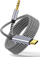 Carica l'immagine nel visualizzatore di Gallery, Cavo Aux USB C per iPhone 1M,USB C to Jack 3.5mm Compatibile con iPhone 17