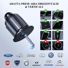 Carica l'immagine nel visualizzatore di Gallery, miracase Porta Cellulare Auto [Gancio Metallico] Supporto Telefono Auto 360° Regolabile, Porta Telefono Auto Ideale Per 