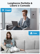 Carica l'immagine nel visualizzatore di Gallery, Aioneus Cavo USB C a Lightning 1.8M, Cavo iPhone USB C Certificato MFi Lungo Ricarica Rapida Caricabatterie Filo Type C 