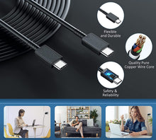 Carica l'immagine nel visualizzatore di Gallery, Caricatore Samsung USB C Rapido 25W with Cavo Caricabatterie Cable Type C Compatible per Samsung Galaxy S22 Plus/S22 /S2