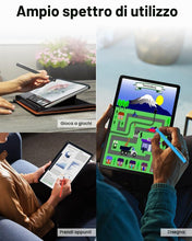 Carica l'immagine nel visualizzatore di Gallery, Pennino Capacitivo per Touch Screen iPhone Samsung Galaxy Xiaomi Redmi Google Pixel Motorola Nothing Phone Tablet, Blu, 