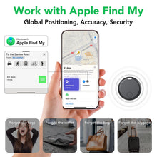 Carica l'immagine nel visualizzatore di Gallery, Smart Tracker Tags 4 Pezzi, Funziona con Apple Dov'è (Solo iOS), Localizzatore Bluetooth Trova Oggetti 365 Giorni, Batte