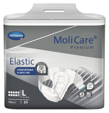 Carica l'immagine nel visualizzatore di Gallery, MoliCare Premium Elastic 10 Gocce L Pannoloni Assorbenti 14 pz