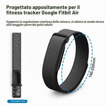 Carica l'immagine nel visualizzatore di Gallery, Cinturino Compatibile con Google Fitbit Air per Donna Uomo