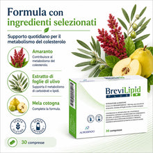 Carica l'immagine nel visualizzatore di Gallery, Brevilipid PLUS 30 Compresse a Base di NOVAMETABOLIC 500 mg