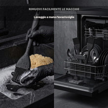 Carica l'immagine nel visualizzatore di Gallery, LINKWAY Set di 2 pennelli da cucina in silicone, senza BPA e resistenti al calore, per cuocere, grigliare e marinare (gr