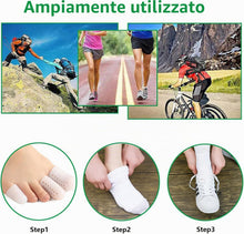 Carica l'immagine nel visualizzatore di Gallery, Protezione alluce,10 Pezzis Protezione Dita Piedi Silicone,Copri Piedi Traspiranti,per Previene la formazione di calli e