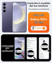 Carica l'immagine nel visualizzatore di Gallery, CANSHN Magnetica Cover per Samsung Galaxy S24 Plus (6.7 Pollici), [Protezione Completa Della Fotocamera] Custodia Traslu