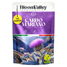 Carica l'immagine nel visualizzatore di Gallery, Cardo Mariano, Carciofo e Tarassaco - 150 Compresse | Cardo Mariano | Integratore per Detox Fegato, Cardo Mariano Fegato