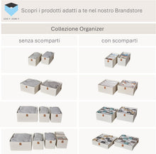 Carica l'immagine nel visualizzatore di Gallery, LOVE IT STORE IT Premium Organizer per cassetti, Lino, Beige, 2 pezzi