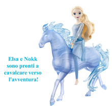 Carica l'immagine nel visualizzatore di Gallery, Mattel Disney Frozen Elsa e Nokk set