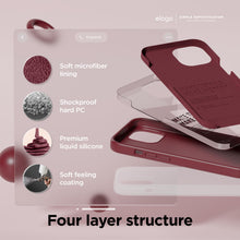Carica l'immagine nel visualizzatore di Gallery, elago Cover in Silicone Liquido per iPhone 15