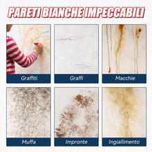 Carica l'immagine nel visualizzatore di Gallery, Rullo Vernice Bianca per Interni, Wall Repair Rolling Brush, Mini Roller Paint Kit 100g, Pittura Bianca Muro Interno ad 