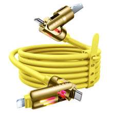 Carica l'immagine nel visualizzatore di Gallery, LISEN Cavo USB C a USB C [2 m 240 W] 4 in 1 iPhone 17 cavo di ricarica da USB C a Lightning tipo di ricarica rapida da C