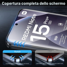 Carica l'immagine nel visualizzatore di Gallery, Pellicola Vetro Temperato per Xiaomi Redmi Note 15 Pro Plus 5G/Poco M8 Pro con Protezione Lente Pellicola Fotocamera, Du
