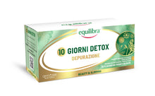 Carica l'immagine nel visualizzatore di Gallery, Equilibra 10 Giorni Detox, Integratore e Depurativo, 10 flaconi