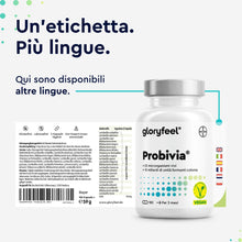 Carica l'immagine nel visualizzatore di Gallery, Probiotici Fermenti Lattici, Probiotici per Intestino, 180 Capsule, 22 Ceppi Batterici, con Inulina, 10 miliardi di CFU 