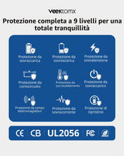Carica l'immagine nel visualizzatore di Gallery, VEEKTOMX Power Bank 10000mAh Mini Powerbank 22,5W Ricarica Rapida