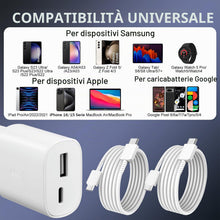 Carica l'immagine nel visualizzatore di Gallery, 2 Pezzi Caricatore USB C, 25W Rapido Caricabatterie per iPhone 16 Pro Max/16/15 Plus/15 Pro Max, iPad 12.9/11 inch/Air/M