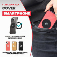 Carica l'immagine nel visualizzatore di Gallery, Shapeheart Innovazione francese, Portacellulare magnetico per moto con piastra in acciaio ultrasottile, Anti riflessione