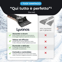 Carica l'immagine nel visualizzatore di Gallery, LYVANAS spatola per Ghiaccio Auto - Veloce e Resistente