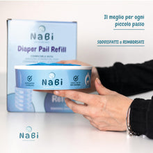 Carica l'immagine nel visualizzatore di Gallery, 5 Ricariche Compatibili con Mangiapannolini Maialino Foppapedretti, Angelcare e Litter Locker II, Confezione di Ricarich