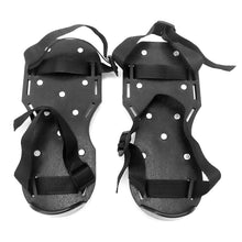 Carica l'immagine nel visualizzatore di Gallery, QWORK Gunite Spike Scarpe con 25mm Short Spikes Perfetto per epossidici Pavimenti, Overlay, Installazione di Copertura, 