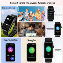Carica l'immagine nel visualizzatore di Gallery, Smartwatch Uomo Donna, Orologio Smartwatch 1.57"HD Chiamate Bluetooth 5.4