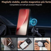 Carica l'immagine nel visualizzatore di Gallery, Pnakqil Magnetica Cover per Honor Magic 8 Lite Compatibile con MagSafe con 2 Vetro Temperato,Custodia Traslucida Opaca P