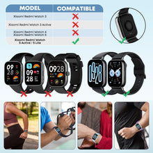 Carica l'immagine nel visualizzatore di Gallery, BDIG Cinturino Compatibile con Xiaomi Watch Xiaomi Redmi Watch 5 Active/5 Lite Bracciale,6 Pezzi Morbidi Bracciali Sport