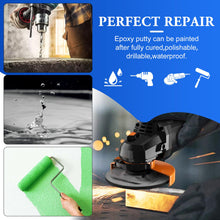 Carica l'immagine nel visualizzatore di Gallery, Stucco Epossidico - 340 g Stucco Epoxy Riparazione Bicomponente per Riparare, Riempire, Scolpire - Mastice Colla Epossid