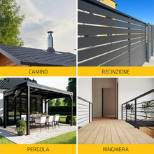 Carica l'immagine nel visualizzatore di Gallery, SIKA - Adesivo per metallo - Sikaflex-117 Metal Force - Grigio - 290ml