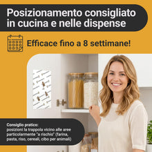 Carica l'immagine nel visualizzatore di Gallery, Proxinova Antitarme Alimentari con 10 Trappole Adesive per Farfalline Dispensa -Trappole Feromoni Farfalline per Monitor